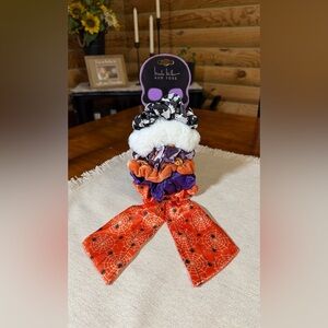 HALLOWEEN Hair Scrunchies Set of 6